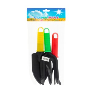 SET DE JARDINERIA X 3PCS MANGO PLASTICO